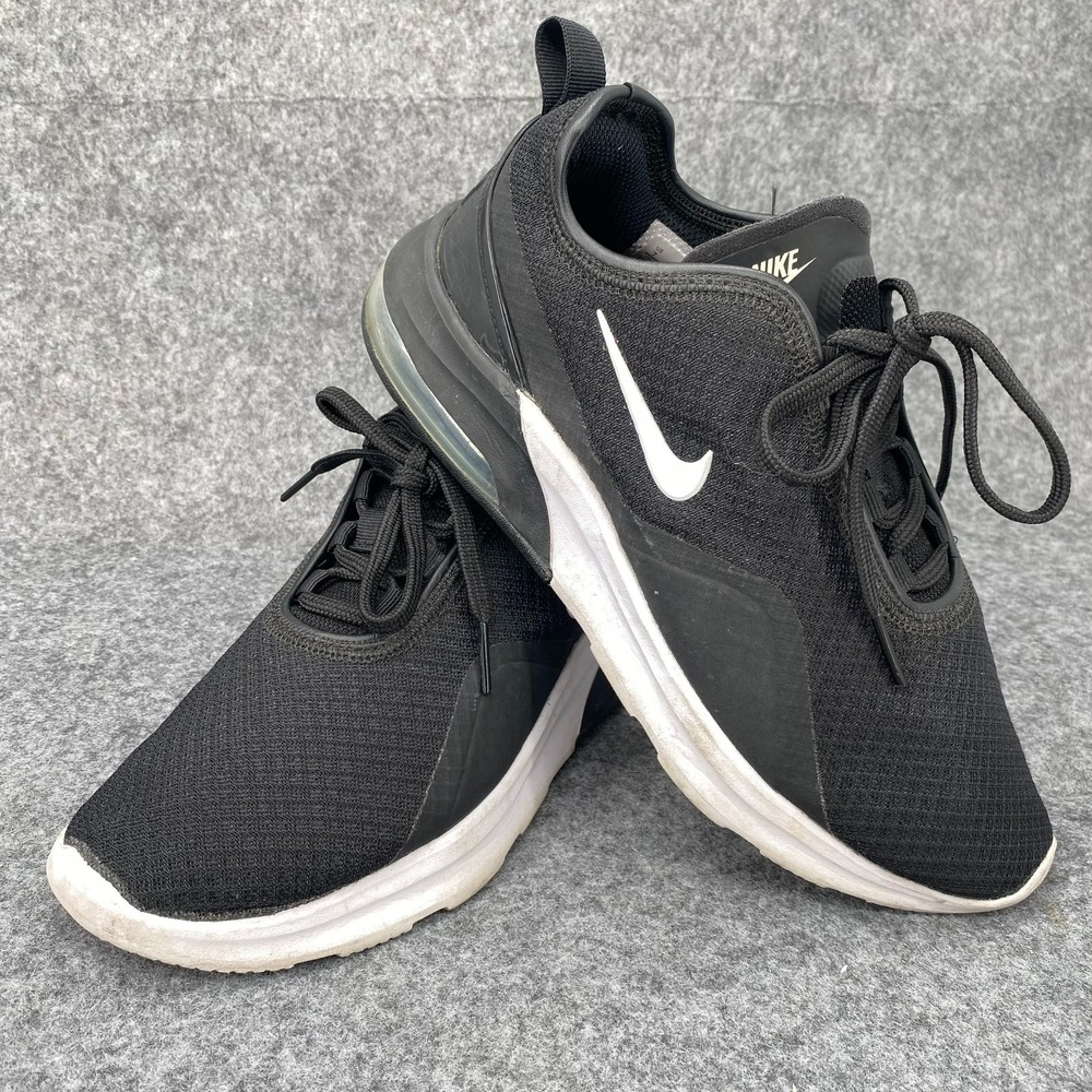 Nike Air Max Motion 2 Black White Womens Athletic Shoes Size 7 AO0352-007
